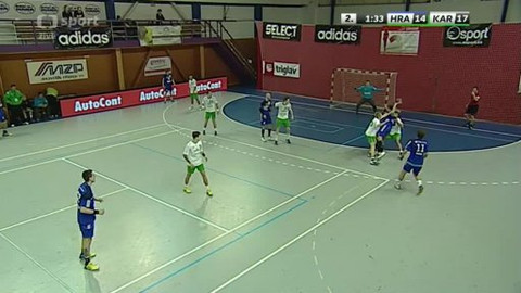 Házená - TJ Cement Hranice - HCB OKD Karviná