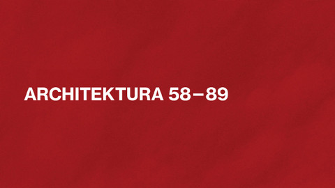 Architektura 58–89