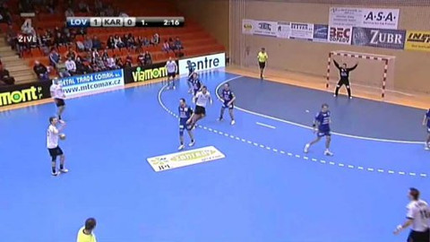 Házená - HK A.S.A. Lovosice - HCB Karviná