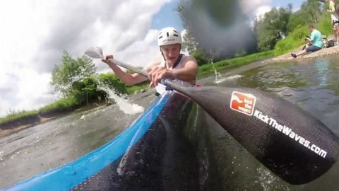 Sport v regionech - M ČR dorostu ve sjezdu na divoké vodě, Postřelmov