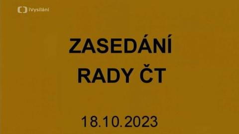 Jednání Rady České televize - 12. jednání Rady ČT v roce 2023