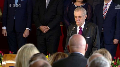 Inaugurace prezidenta ČR 2018 - 8. března 2018 15:01