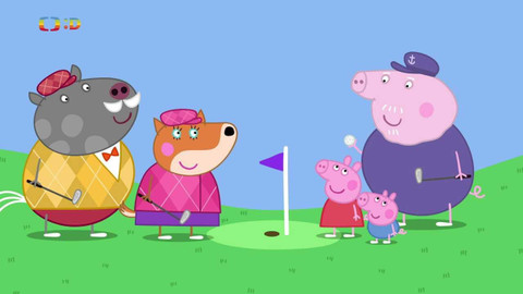 Prasátko Peppa - Golf