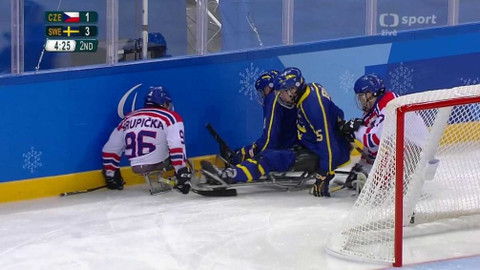 XII. zimní paralympijské hry 2018 Pchjongčchang - Česko - Švédsko