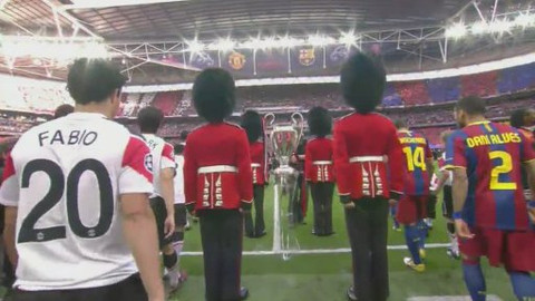 Liga mistrů UEFA - FC Barcelona - Manchester United