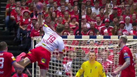 MS v házené mužů 2025 - Česko - Dánsko