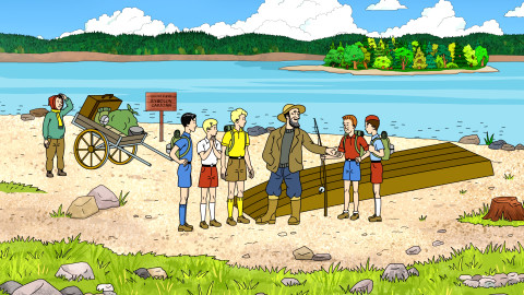 Rychlé šípy - 7/7 Rychlé šípy a tábor na ostrově