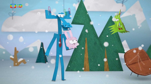 Papírové příběhy - Sněží