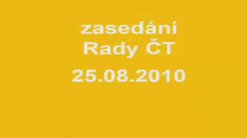 Jednání Rady České televize - 14. jednání Rady ČT v roce 2010