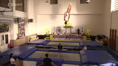 Sport v regionech - ČP ve skocích na trampolíně, Praha-Žižkov
