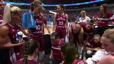 ME v basketbalu žen 2019 Lotyšsko, Srbsko - Švédsko - Lotyšsko
