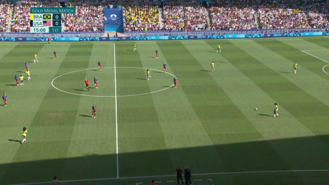 XXXIII. letní olympijské hry 2024 Paříž - Fotbal: Brazílie - USA