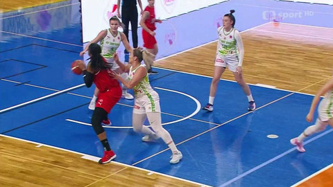 EuroCup v basketbalu - KP TANY Brno - Antalya 07 Basketbol