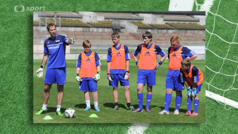 Fotbalová škola Petra Čecha - 1. den