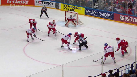 MS v ledním hokeji 2016 Rusko - Česko - Dánsko