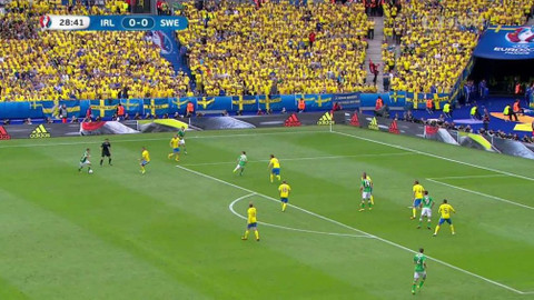 EURO 2016 - Irsko - Švédsko