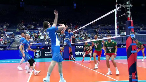 ME ve volejbalu mužů 2021 - Slovinsko - Bulharsko