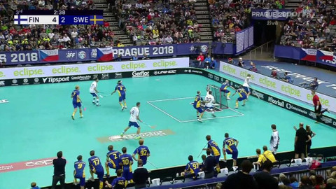 MS ve florbalu 2018 Česko - Finsko - Švédsko