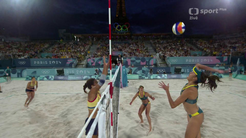 XXXIII. letní olympijské hry 2024 Paříž - Plážový volejbal: Anna Patricia/Duda - Artachová del Solarová/Clancyová