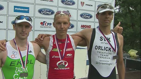 Triatlon - M ČR v dlouhém triatlonu Pardubice