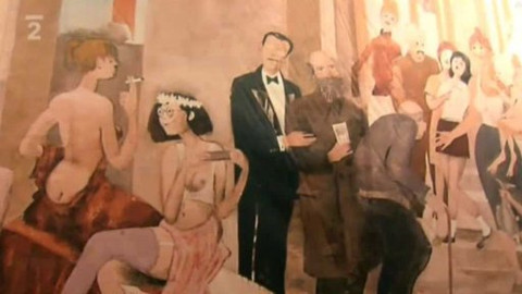 S profesorem Františkem Dvořákem za moderními českými výtvarníky - 8/9 Jiří Suchý