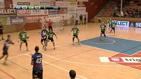 Házená - Talent M.A.T.Plzeň - HC Gumárny Zubří