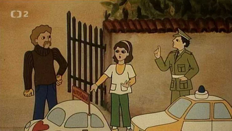 Autíčko s červeným srdcem - Školák