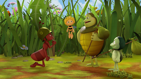 Včelka Mája - Hrozba chrobákové koule