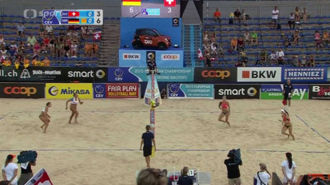 Masters 2015 Švýcarsko - Bienecková, Grossnerová (GER) - Heidrichová, Zumkehrová (SUI) // Schwaigerové, Hanselové (AUT) - Forrerová, Vergéová-Dépréová (SUI)