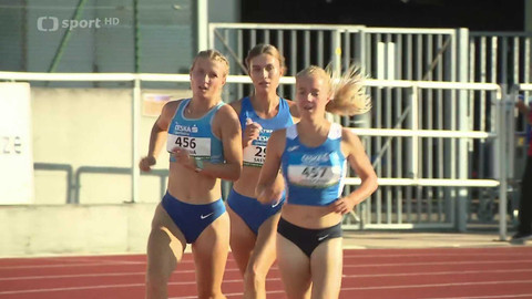 Atletika - MČR mužů a žen do 22 let na dráze