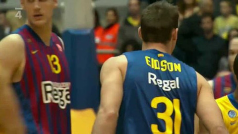 Evropská liga v basketbalu - Maccabi Electra Tel Aviv - Regal FC Barcelona