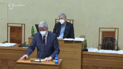 Záznam z jednání schůze Senátu PČR - 21. července 2021