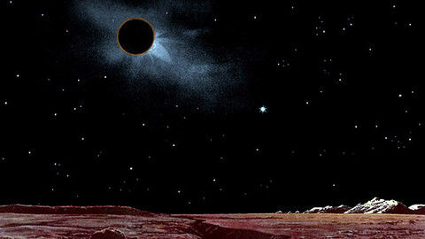 Vesmír - 7/8 Úplné zatmění Slunce