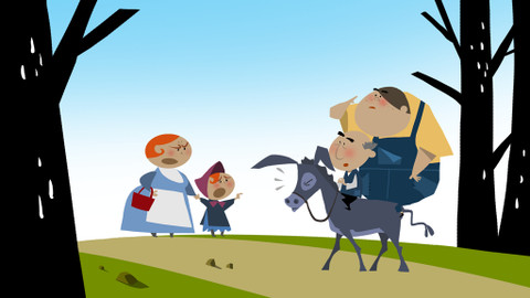 Nejkrásnější pohádky - Mlynář a jeho oslík