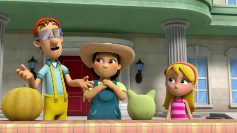 Tlapková patrola - Tlapky zachraňují melounový festival / Tlapky zachraňují krávu