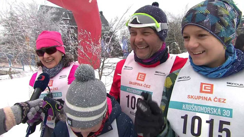 Lyžování - Krušnohorská 30