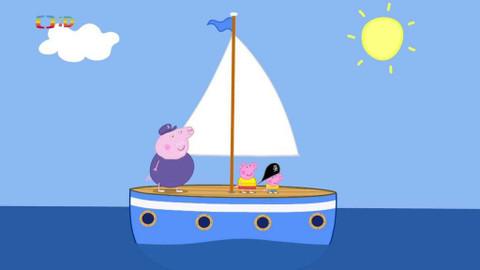 Prasátko Peppa - Plachetnice