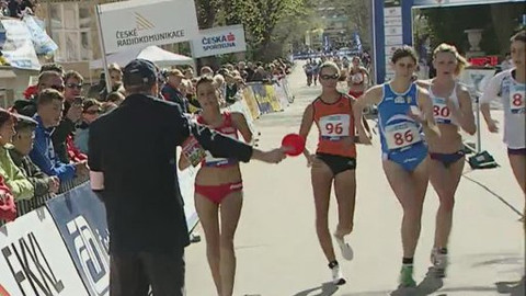 Atletika - M ČR v chůzi na 20 km Poděbrady