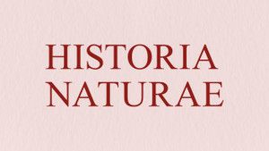 Obrázek pořadu Historia naturae