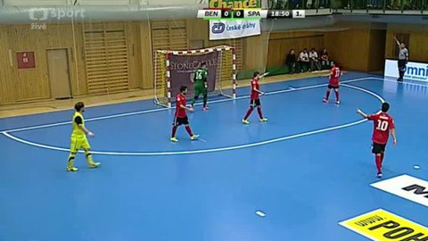 1. Futsal liga - FC Benago Zruč nad Sázavou - AC Sparta Praha