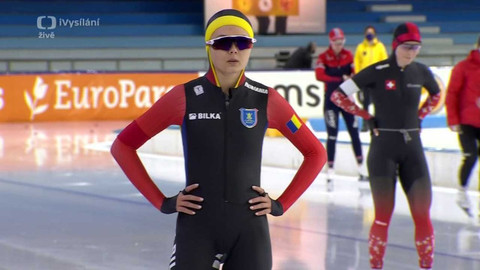 ME v rychlobruslení 2022 Nizozemsko - Závod žen na 1000 m