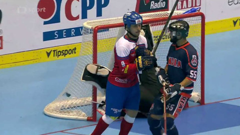 MS v hokejbalu 2017 - Česko - Indie