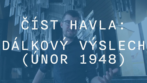 Učíme se s Knihovnou Václava Havla - Číst Havla: Dálkový výslech 3