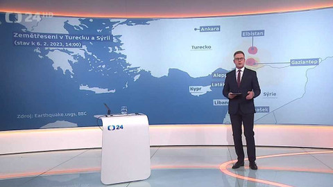 90’ ČT24 - Ničivé zemětřesení v Turecku a Sýrii