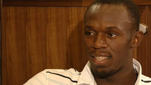 Na plovárně - Usain Bolt