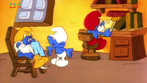 Šmoulové - Nešikův mrak/Zamilovaná Hoghatha