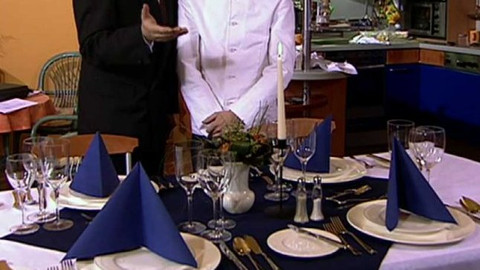 Etiketa - 18. Prostírání stolu