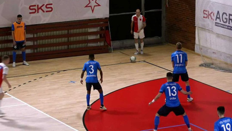 1. Futsal liga - SK Slavia Praha - FK Chrudim