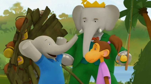 Babar a Baduova dobrodružství - 4/13 Odpadkomet/Zlatý brouk