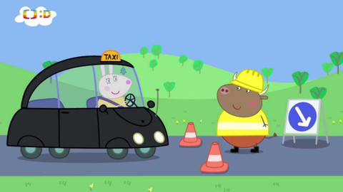 Prasátko Peppa - Taxi slečny Ouškové